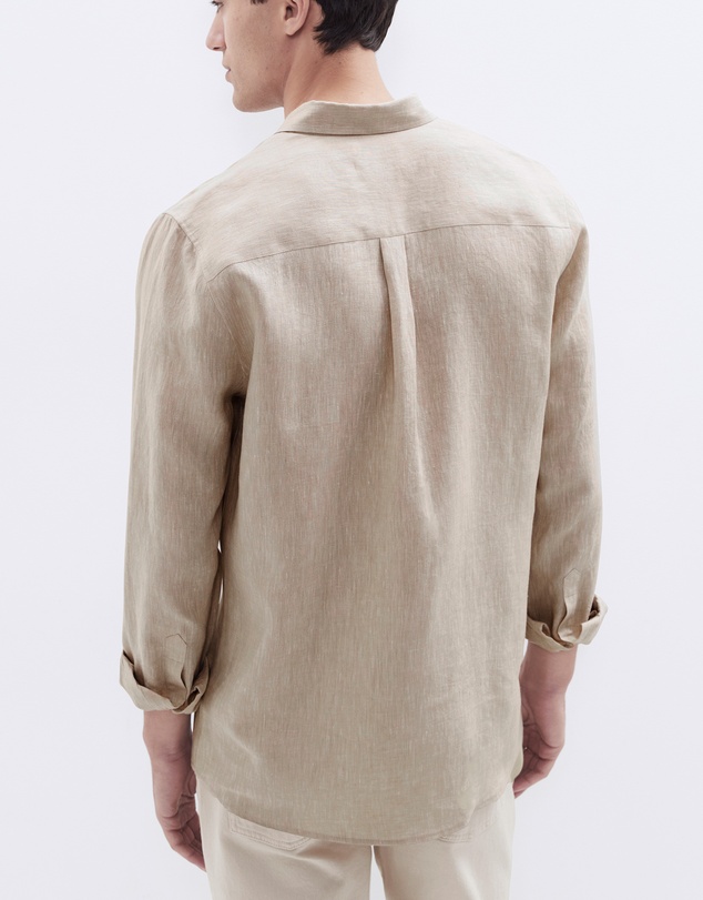 UNISON - Linen Regular Fit Shirt