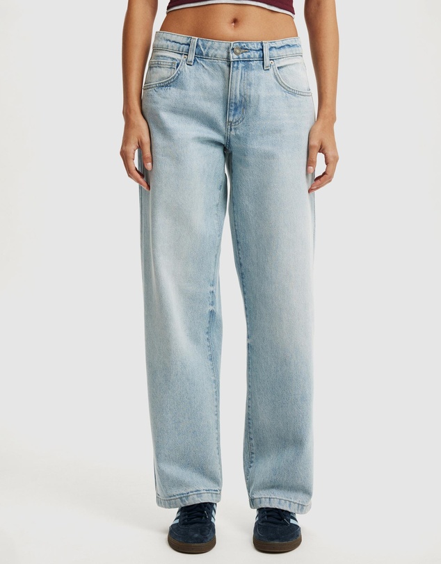 Cotton On - Low Rise Straight Jeans