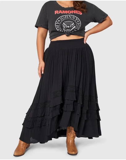 The Poetic Gypsy - Frontier Maxi Skirt