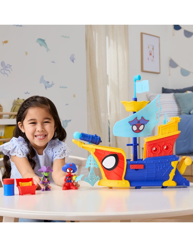 Spidey N Friends - Webs Ahoy Bubble Ship