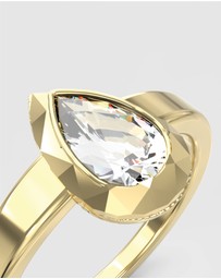 GUESS - Guess 9mm Crystal Drop Ring