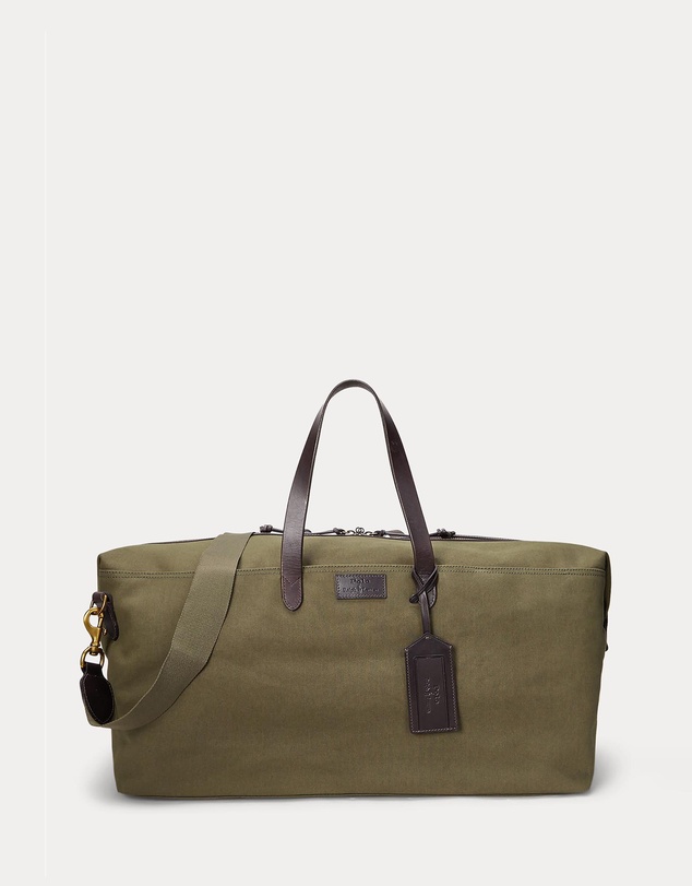 Polo Ralph Lauren - Leather-Trim Canvas Duffel