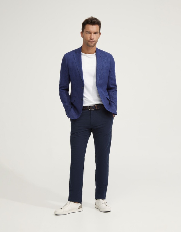 Oxford - Milton Half Lined Linen Cotton Blazer
