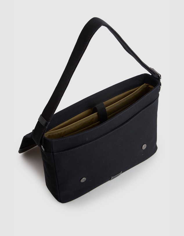 Evity - Owen Canvas/Leather EW Satchel
