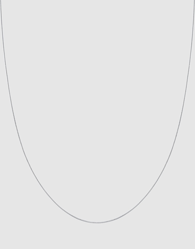 Kuzzoi - ICONIC EXCLUSIVE - Classic Box Chain Necklace in 925 Sterling Silver