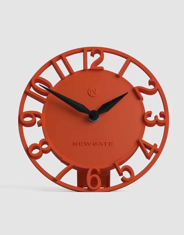 Newgate - Newgate Timewarp Mantel Clock-Orange