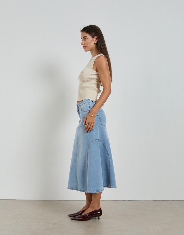 DRICOPER DENIM - Abby Flare Skirt