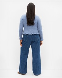 City Chic - Florence Frill Cardigan