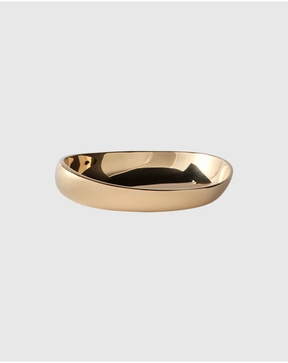 Greg Natale - Pietra Brass Dish Unlacquered