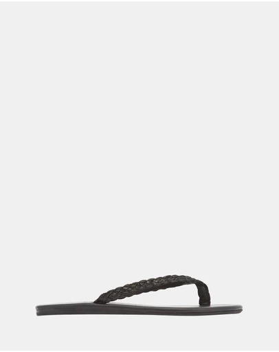 Ancient Greek Sandals - Saionara Raffia Sandals