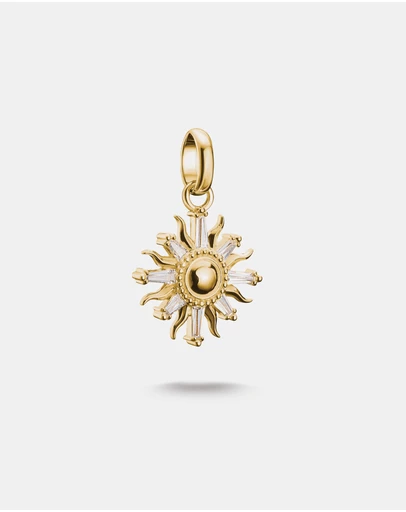 THOMAS SABO - THOMAS SABO Connect Charm sun Gold