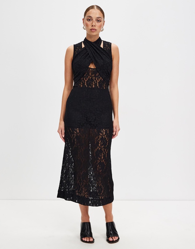 Third Form - Wayward Wrap Neck Tank Dress
