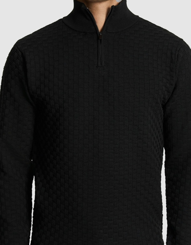 yd. - Zane 1/4 Zip Knit Jumper