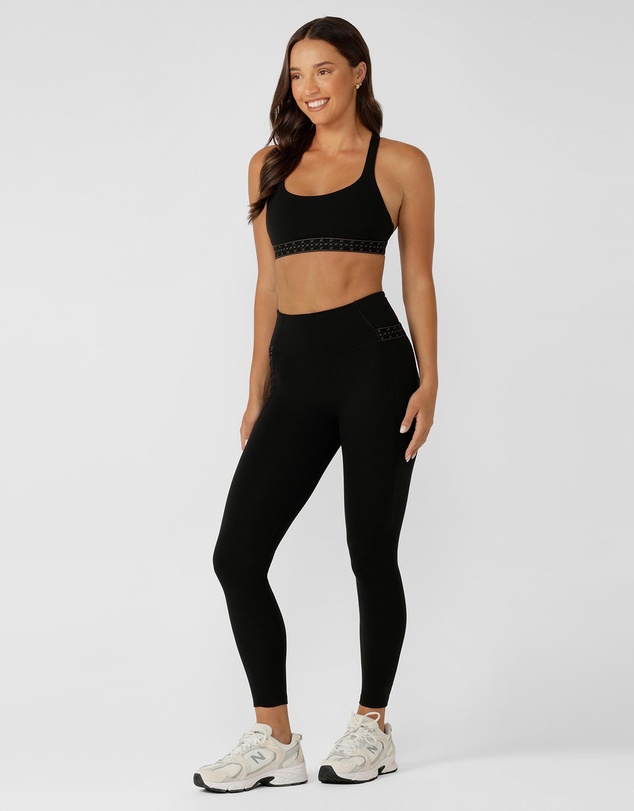 Lorna Jane - Iconic Monogram High Support Sports Bra