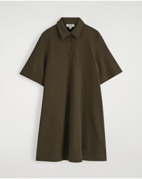 COS - Jersey Polo Mini Dress