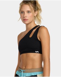 RVCA - Womens VA One Sholder Sports Bra