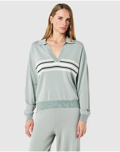 P.E Nation - Retreat Collar Knit