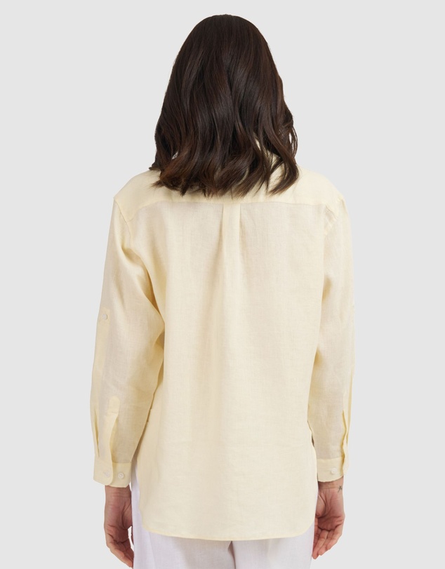 CAMIXA - Luna Oversize Linen Shirt