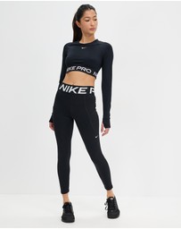 Nike - Pro Sculpt High-Waisted 7/8 Leggings with Pockets