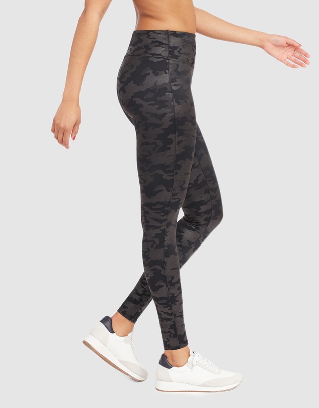 Spanx - Faux Leather Camo Legging