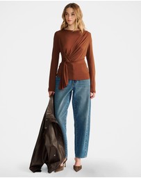 Decjuba - Jasmine Tie Detail Top