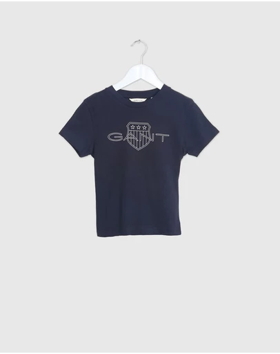 Gant - Kids Relaxed Contrast Shied T-Shirt