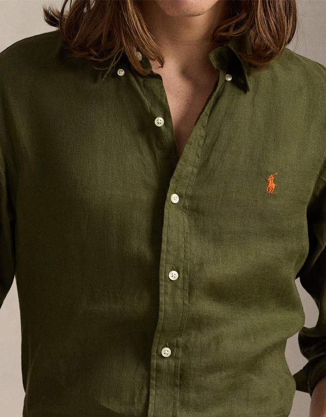 Polo Ralph Lauren - ICONIC EXCLUSIVE - Custom Fit Linen Shirt