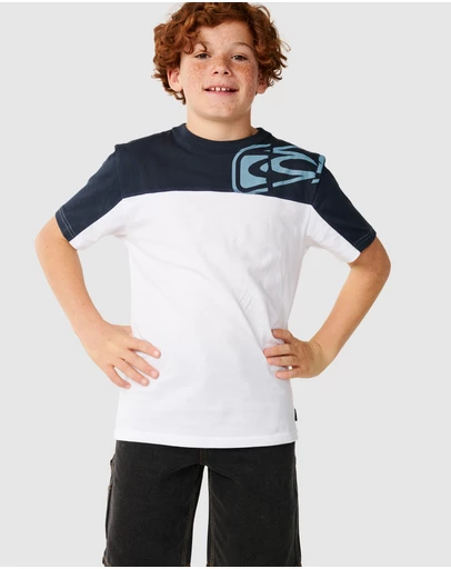 Rip Curl - Archive Thrashed Panel Tee - Teens