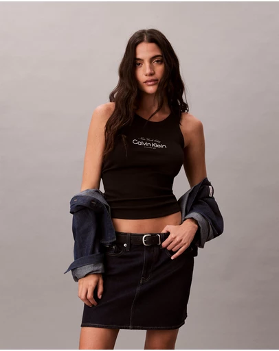 Calvin Klein Jeans - Classic NYC Logo Tank Top
