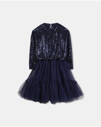 Billieblush - Sequin-Embellished Tulle Dress - Kids-Teens