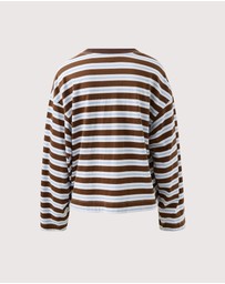 Ceres Life - Beau Long Sleeve Slouchy Tee