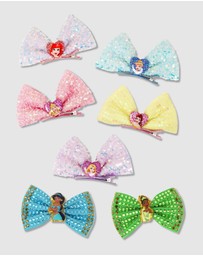 Disney Princess by Pink Poppy - Disney Princess 7 Days Sparkling Hair Accessories Bundle