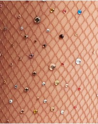 High Heel Jungle - Glitter Fishnet Tights