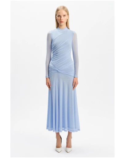 Bardot - Liyana Ruched Mesh Dress