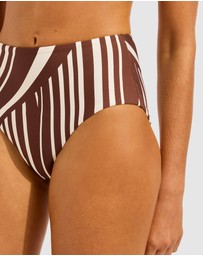 Seafolly - Coastline High Waisted Bikini Bottom