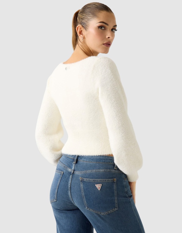 GUESS - Myko Fuzzy Cardigan