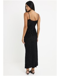 Alice In The Eve - Devon Burn Out Slip Maxi Dress