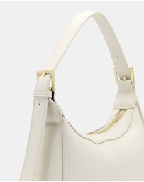 Morgan & Taylor - Anya Shoulder Handbag in Cream White