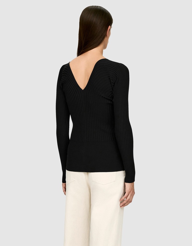 ARKET - V-Neck Rib Top