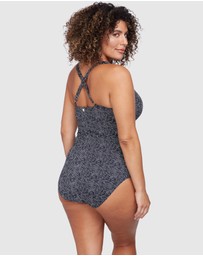 Artesands - Zig Zag Black Raphael E/F Underwire One Piece