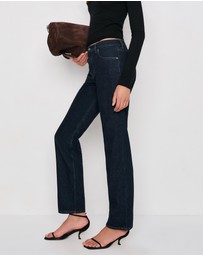 Reformation - Greer Mid Rise Straight Jeans