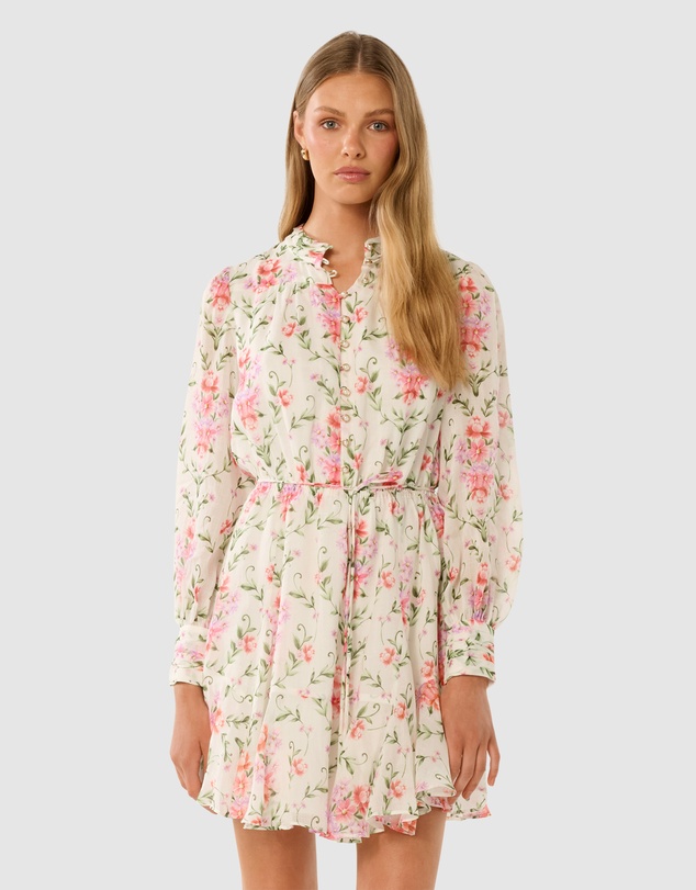 Bubbleroom SPARKLING LONG SLEEVE SHORT DRESS - Koktejlové šaty / šaty