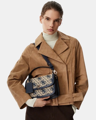 GUESS - Audrey Crossbody Flap Bag