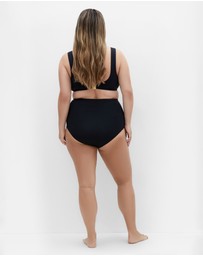 City Chic - Sardinia Hi Waist Bikini Brief