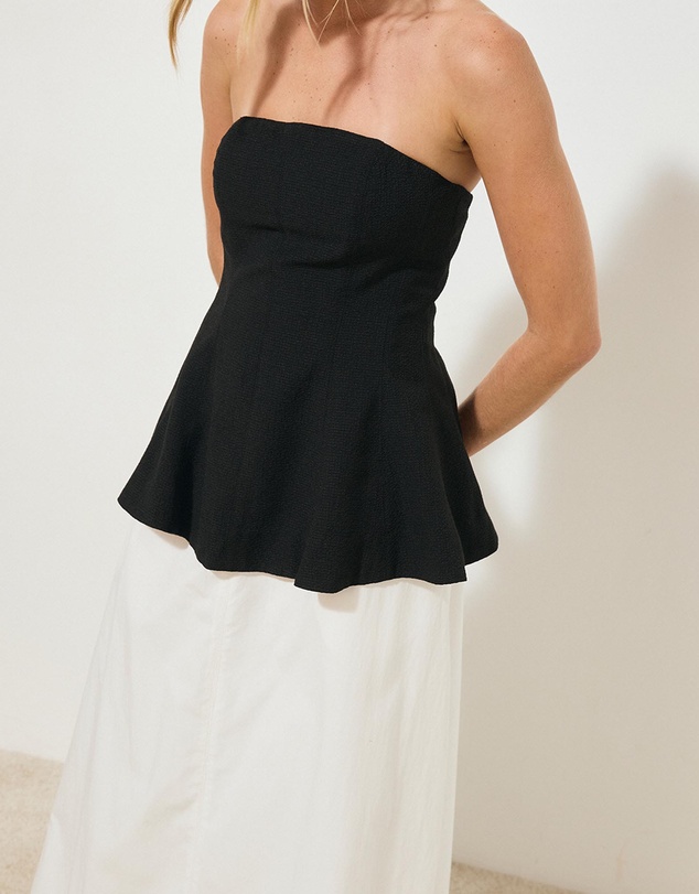 MON RENN - Solice Strapless Dress