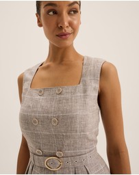 Review - Devon Check Mini Dress