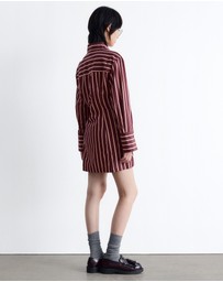 & Other Stories - Wrap Shirt Mini Dress