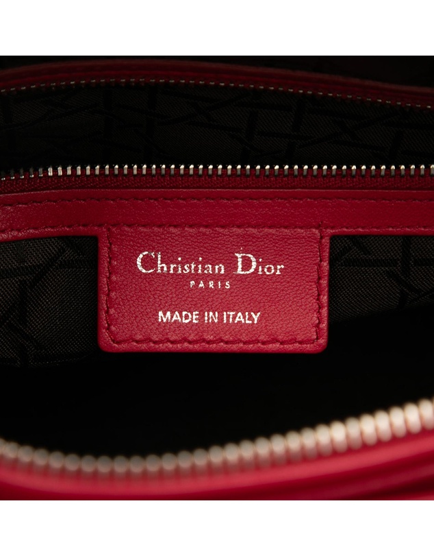 Pre-Loved by Azura Reborn - Pre-Loved Large Lambskin Cannage Lady Dior