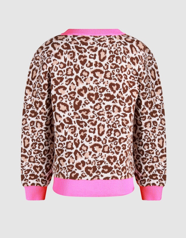 Rock Your Kid - Kitty Long Sleeve Cardigan in Natural
