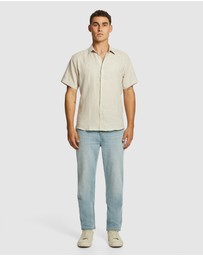 yd. - Lewis Pure Linen Shirt
